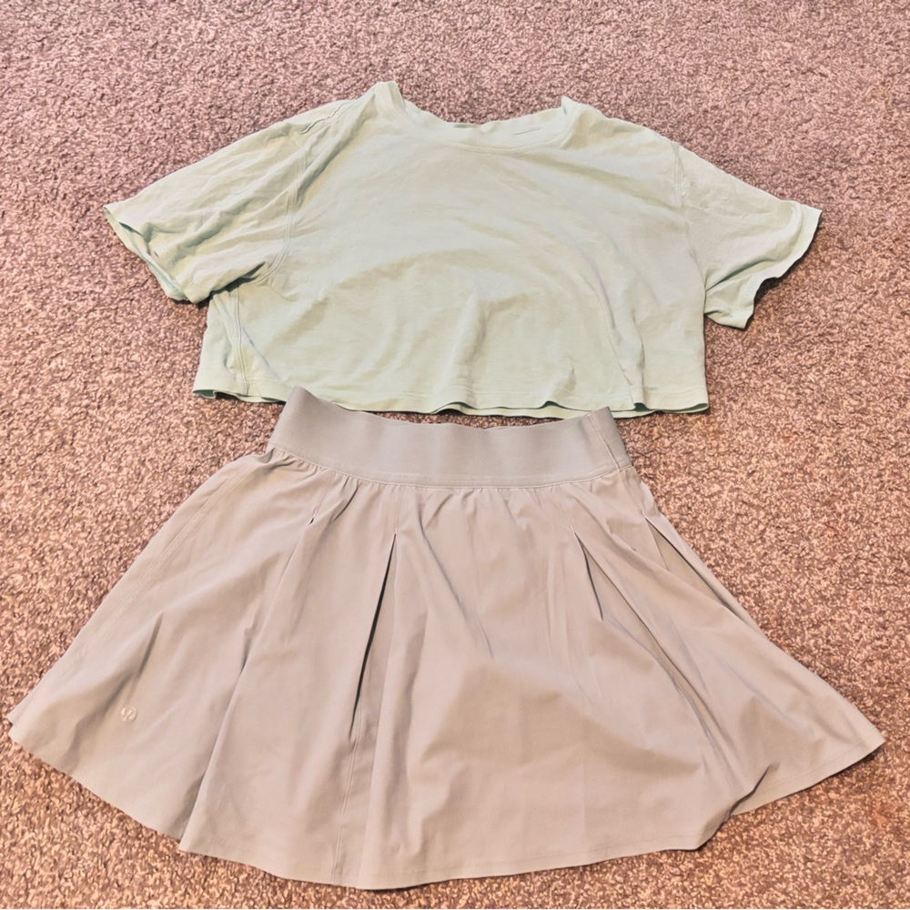 Lululemon Love Crew Short Sleeve Athletic Tee and Shirt